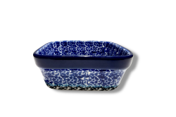 428 Bunzlau vierkant schaaltje 9,5 x 9,5 cm 3264X 428 Kleine vierkante schaaltjes 9,5 x 9,5 cm